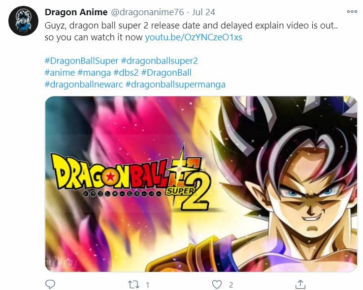 Dragon Ball Super Season 2 Release Date Plot Latest Update October 2020